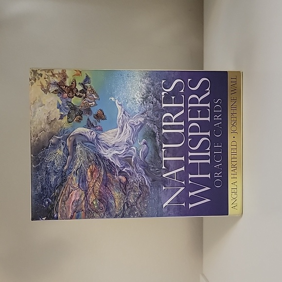 Oracle Cards Nature's Whispers, Set of 50 Cards and Guidebook - Picture 1 of 12